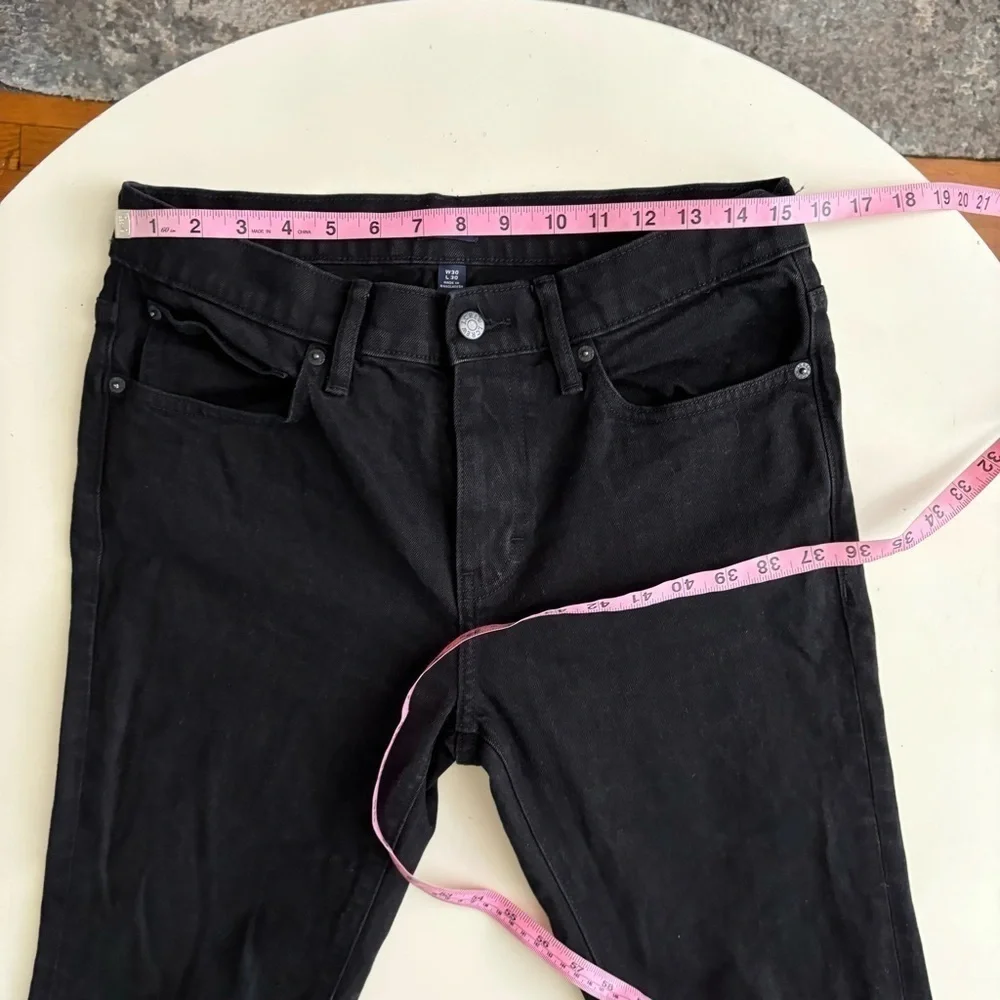 J. Crew Factory Men’s Slim Fit Jean Black 30x30